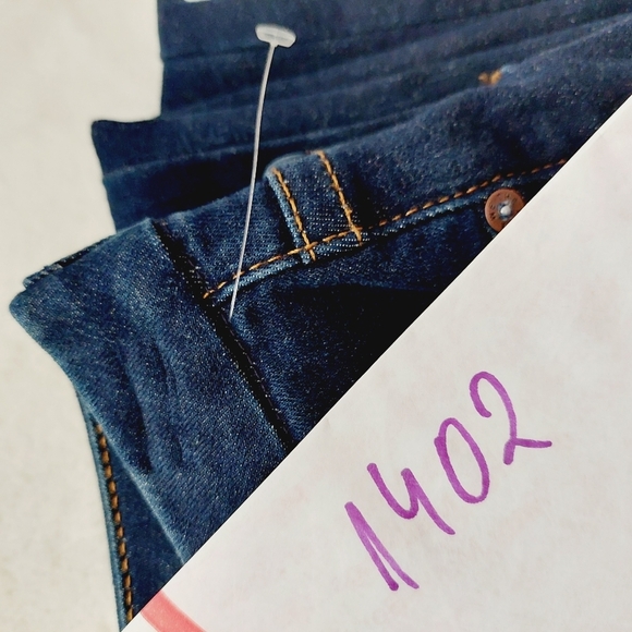 NEW We The Free Montana High Rise Blue Cotton Denim Pockets Skinny Jeans P1402 - Picture 11 of 11